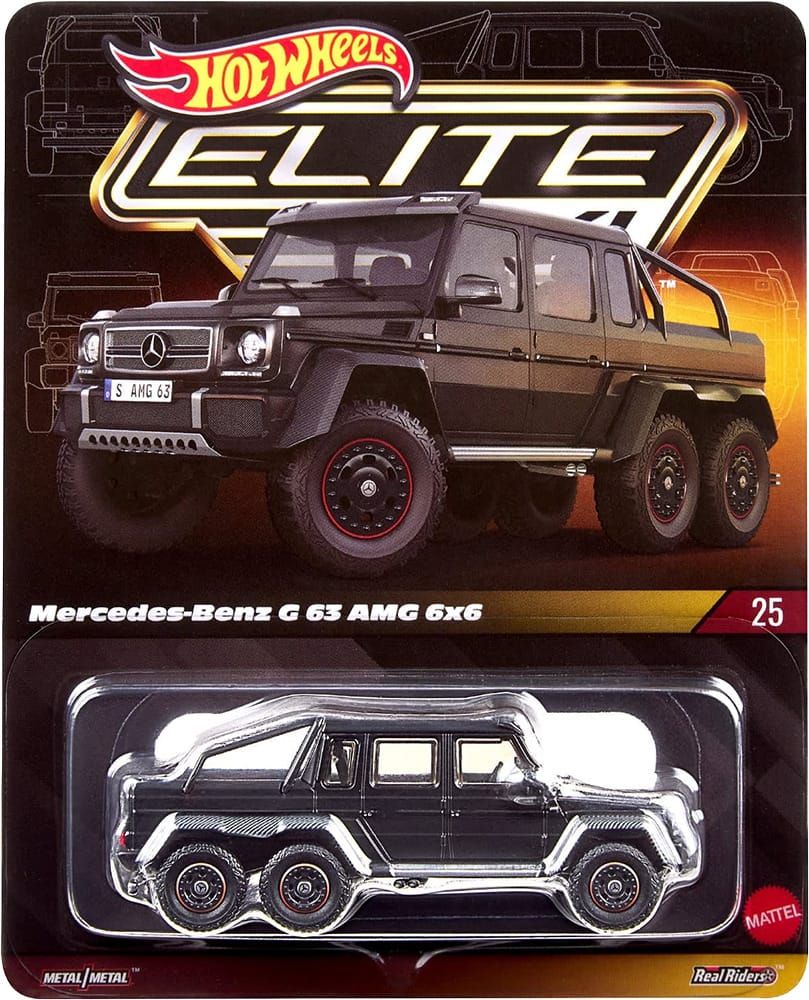 Mercedes-Benz G 63 AMG 6x6 - Hot Wheels Elite 64 #25