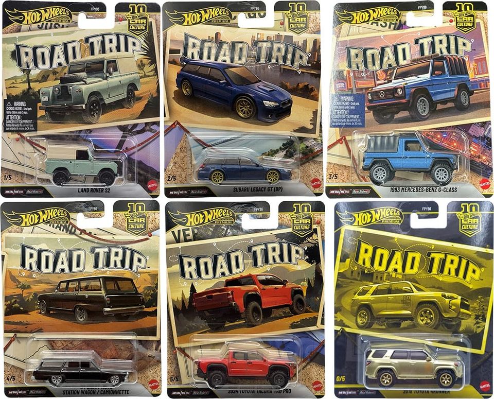 Hot Wheels 2026 Car Culture - Road Trip - Loose