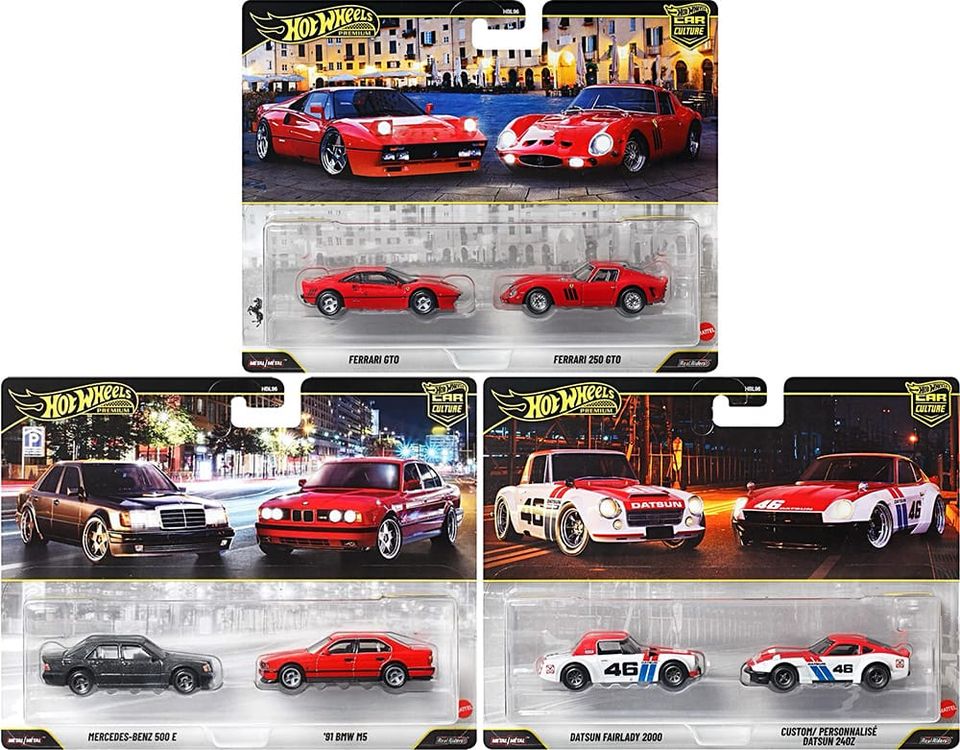 Hot Wheels 2027 Car Culture 2-Packs - Mix 1