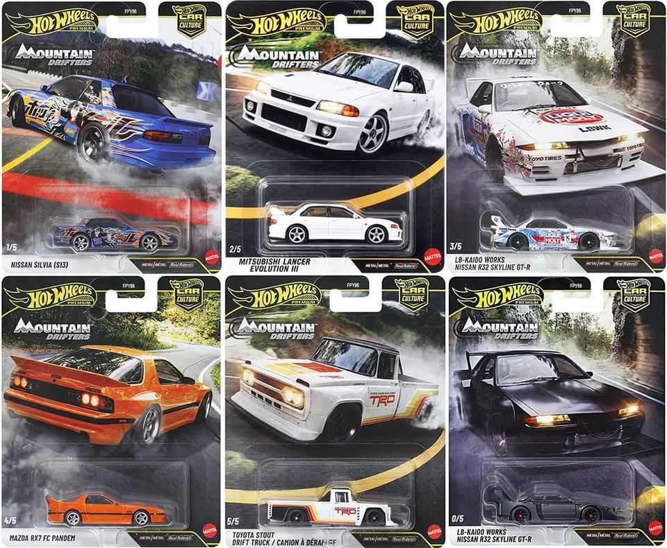 Hot Wheels 2027 Car Culture - Mountain Drifters