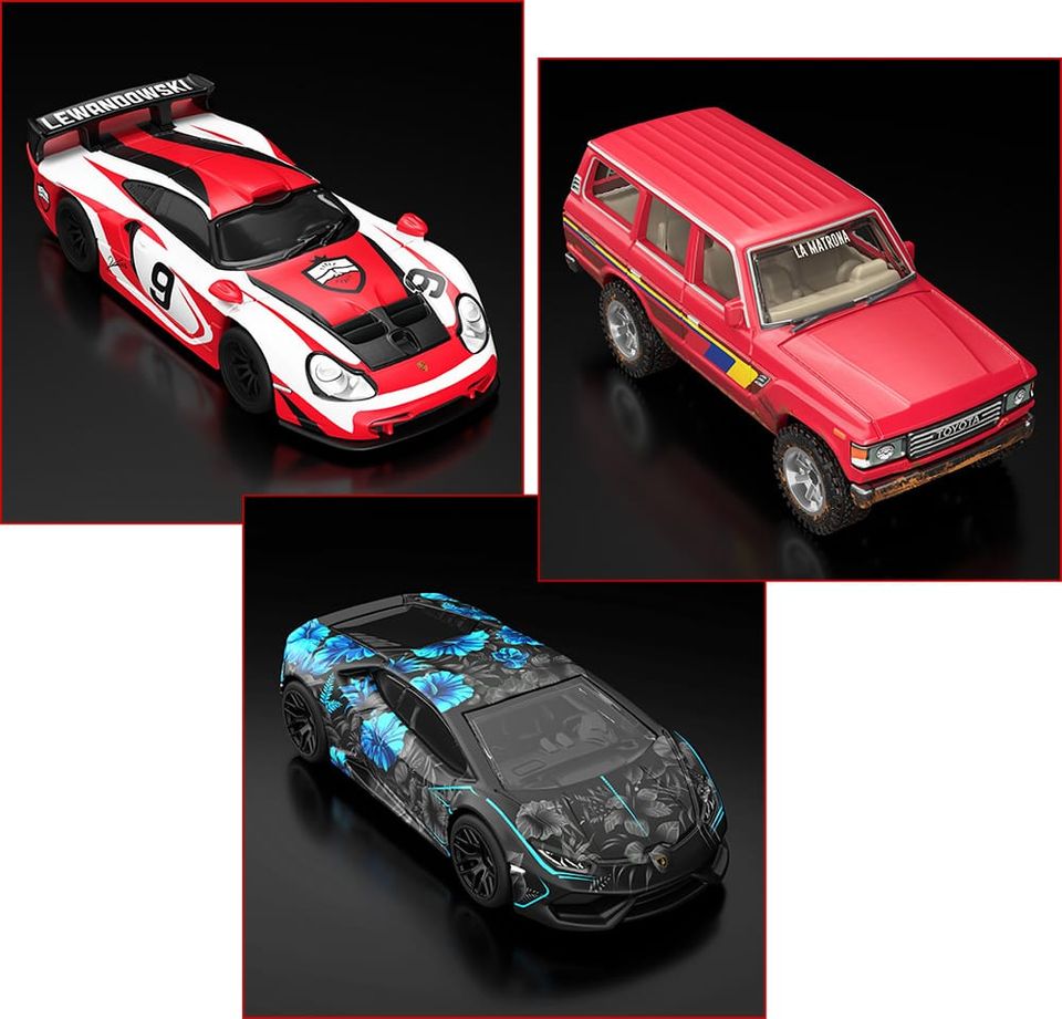Hot Wheels Challenge Accepted Collaborations