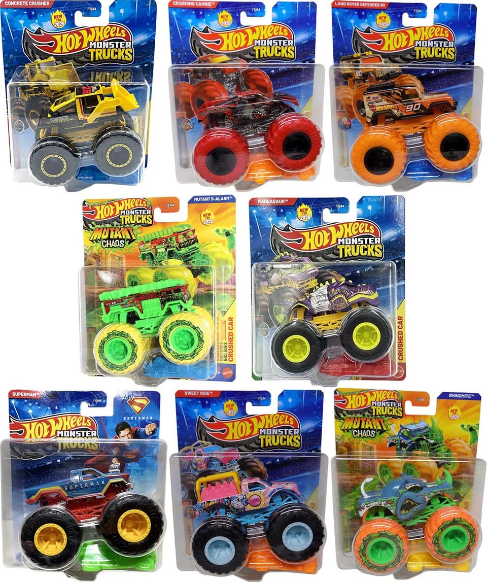 2026 Hot Wheels Monster Trucks - Mix 9