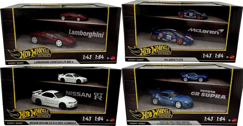 Hot Wheels Premium 2026 Dual Scale 2-Packs