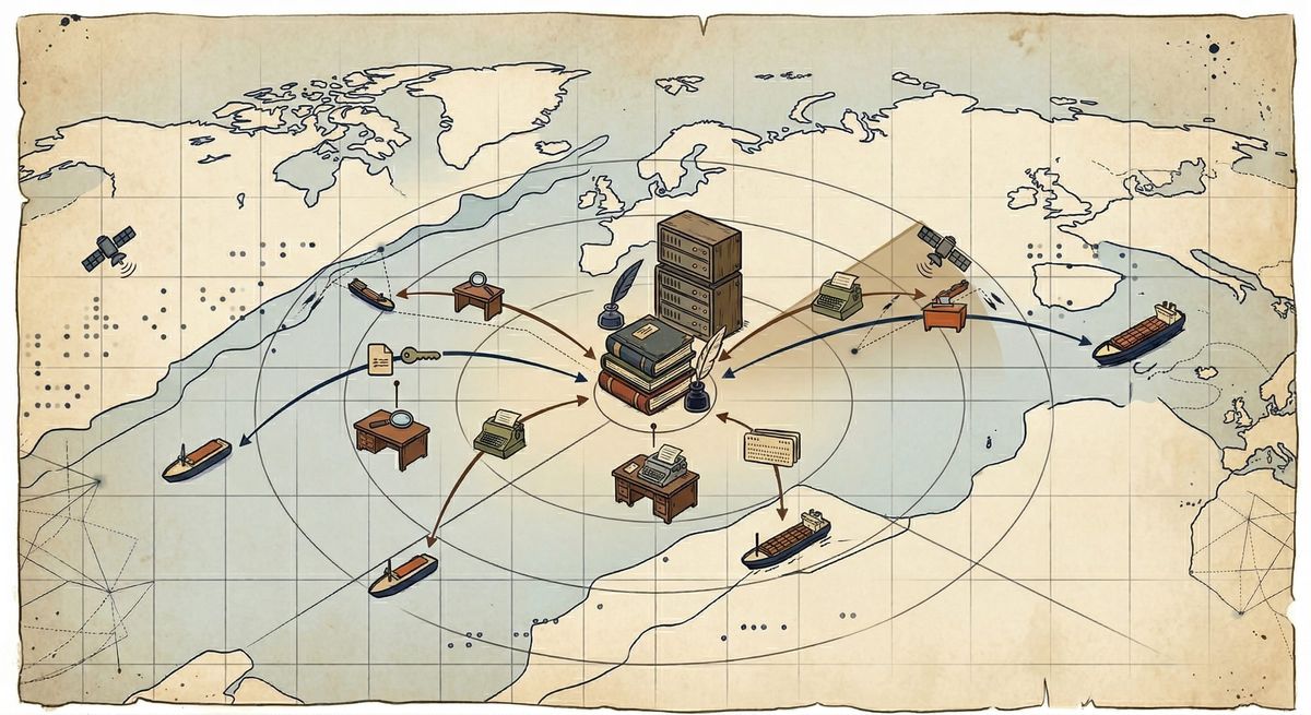 Synchronizing Ship-to-Shore Databases Over Intermittent VSAT Networks