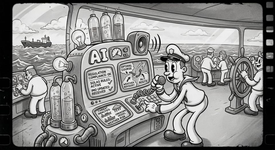 Architecting an AI Knowledge Agent for Maritime Regulatory Compliance