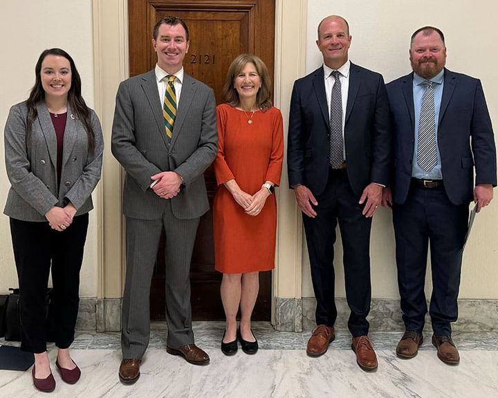 Delegation traveled to DC to talk red raspberry trade
