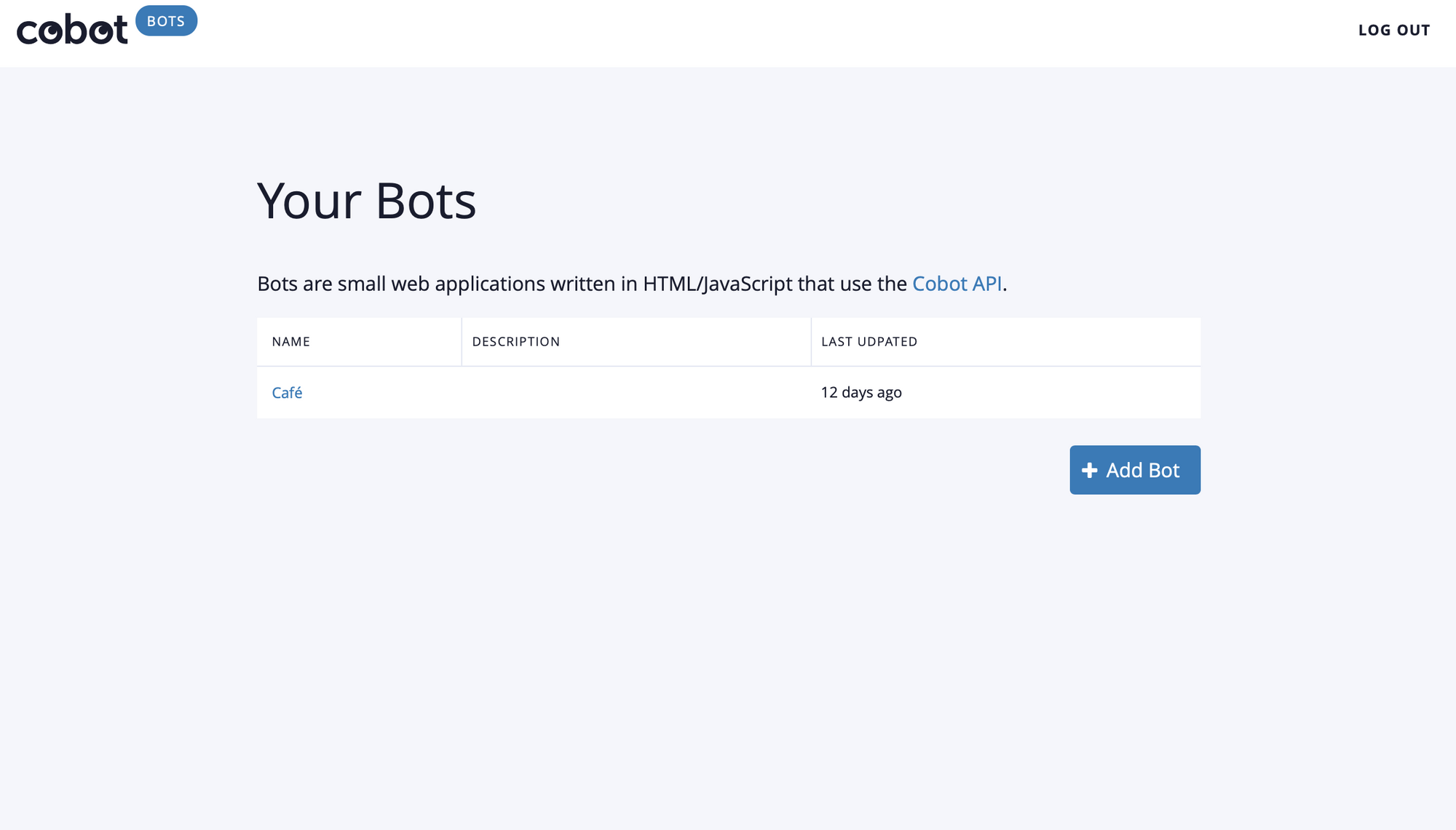 Café: a custom Cobot feature built and shared by Fase15