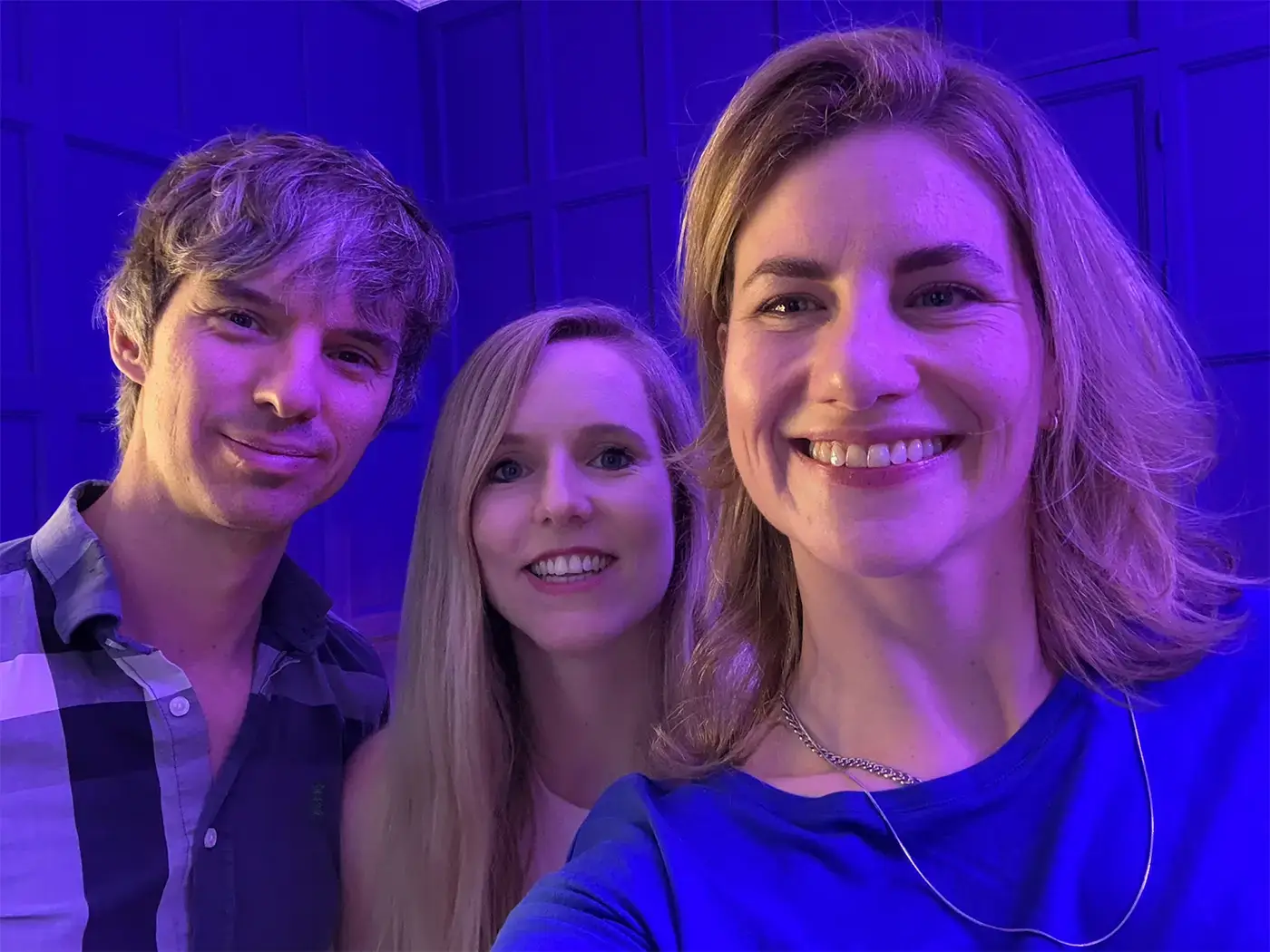 Laura, Denis, and Kriesse from Cobot at CWSC 2025