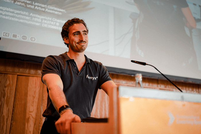 Vincent Jahn from Fenyx at #zukunftcoworking2025.