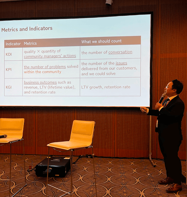 Yuta Aoki of Japan Coworking Space and Community Manager Organization&nbsp;(JCCO).