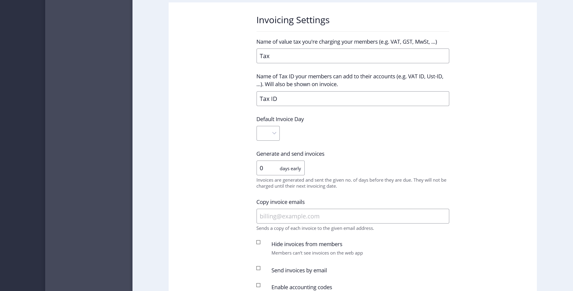 Coworking invoices: what to include? (II) — The invoice details