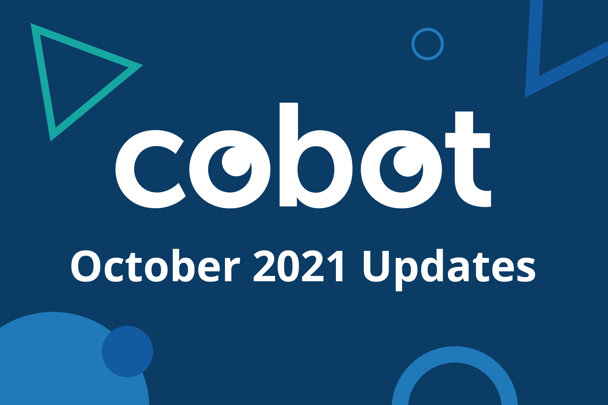 October 2021 Cobot Update