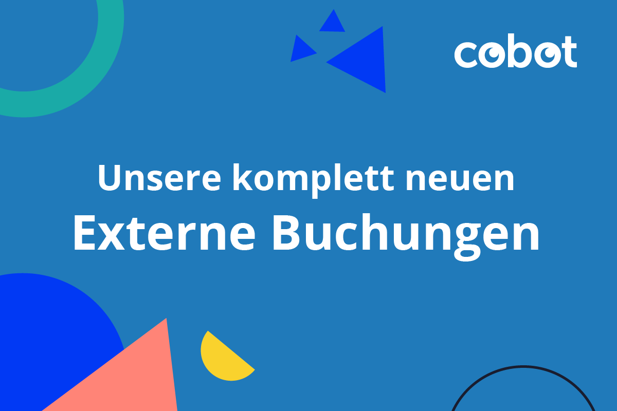 Cobots komplett neue Externe Buchungen