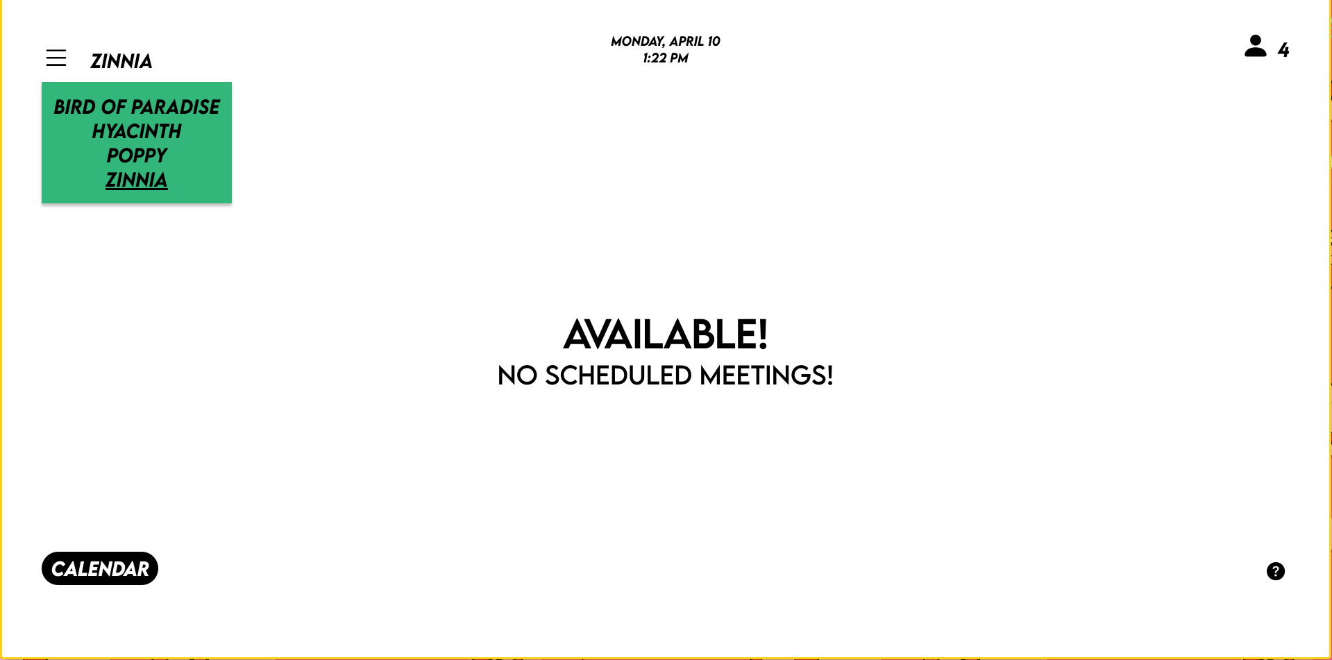 Limelight: Custom Meeting Room App