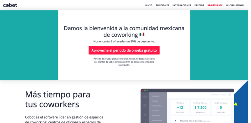 Ahorra tiempo y dinero con Cobot el software para coworking