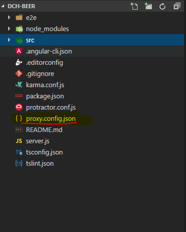 Proxy file location
