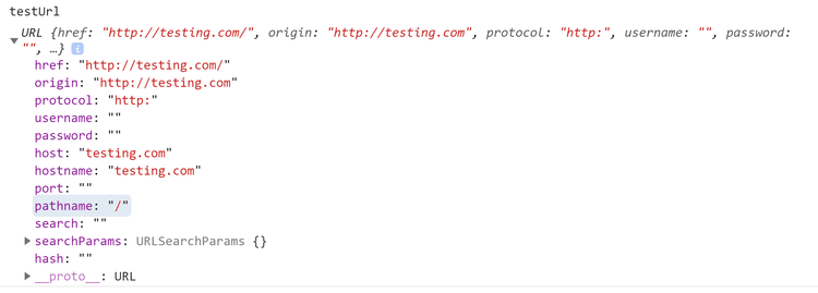 How to get the hostname from a URL in JavaScript?
