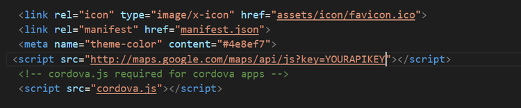 Ionic 2 – Geolocation & Google Maps