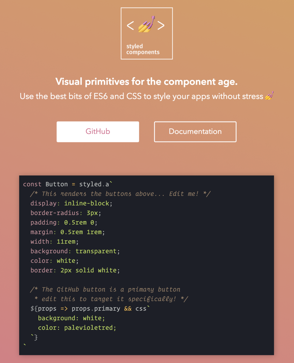Styled Components – Future Reusability