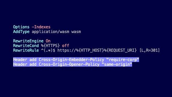 Enabling COORS/COERS on an Apache Web Server (and itch.io)