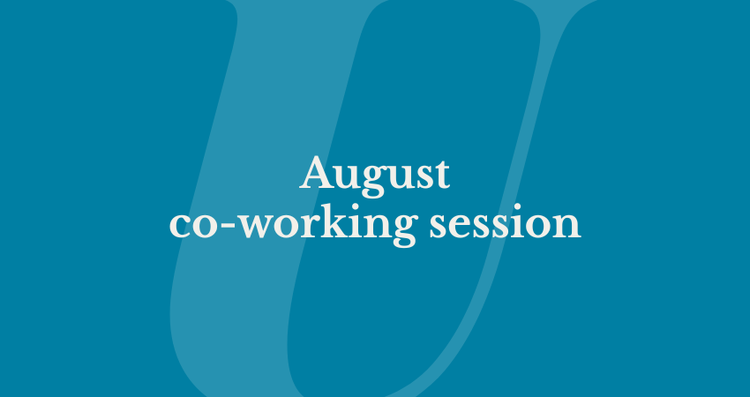 August 2026 Co-working Session