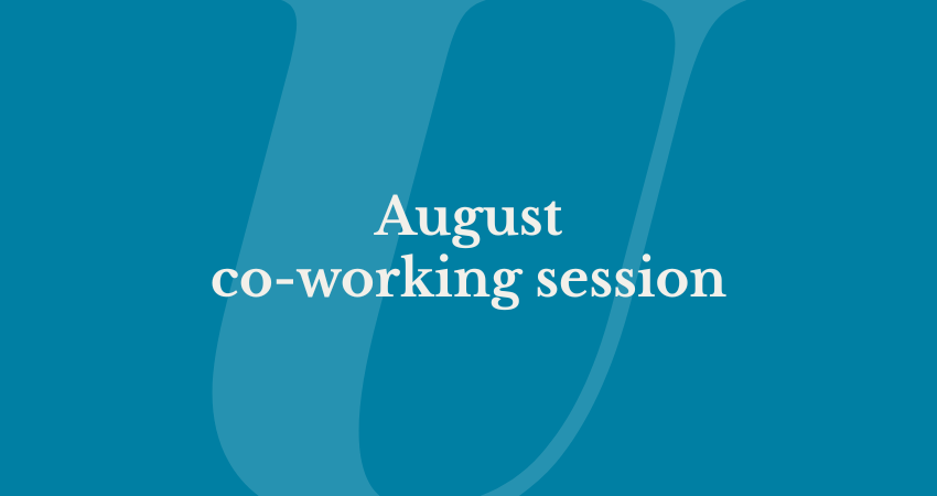 August 2026 Co-working Session