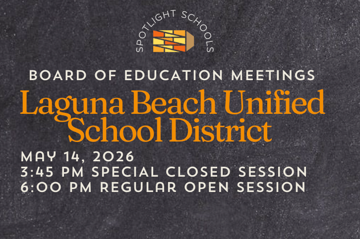Preview: Laguna Beach Unified Board of Education Meetings - May 14, 2026