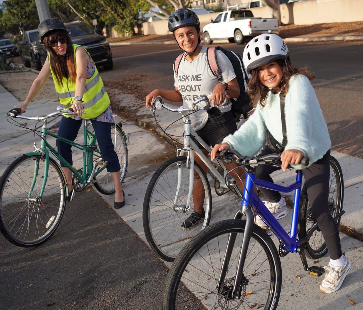 Newport-Mesa Unified Campus Hosts Bike Bus