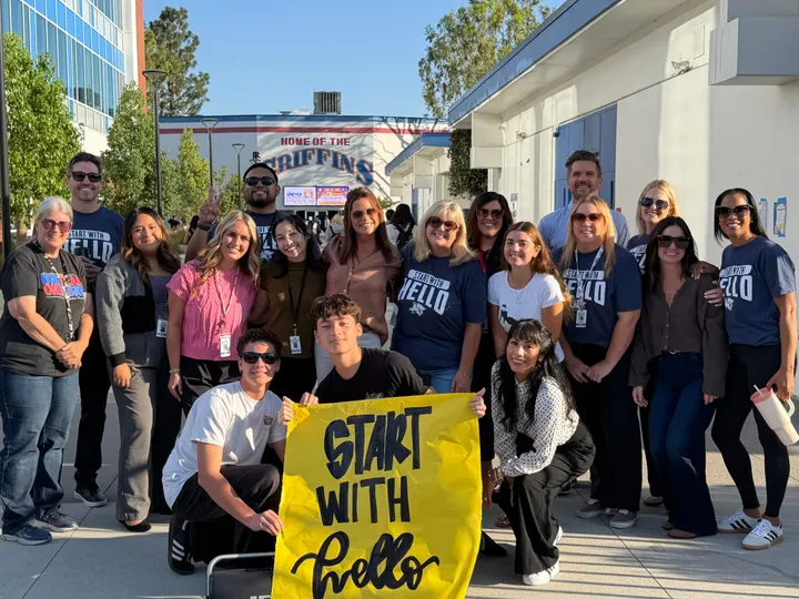 Los Alamitos Unified Students Discover the Power of a Simple Hello