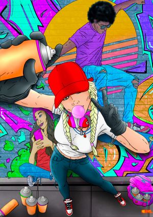 Boo21 Custom Artwork Turns Street Art, Comic Culture and 80s Nostalgia into a World of Colour Post feature image