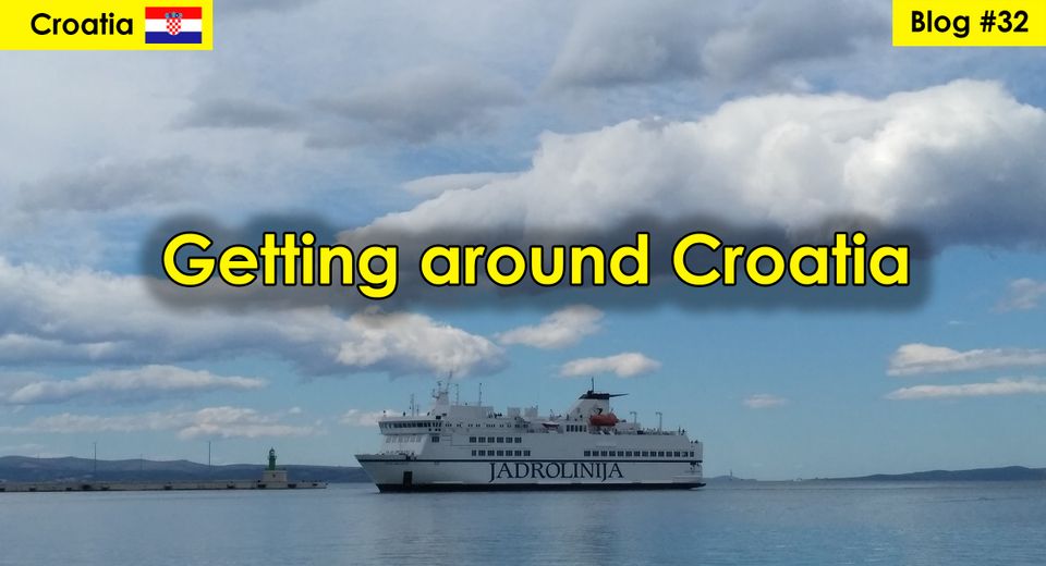 blog on getting around croatia