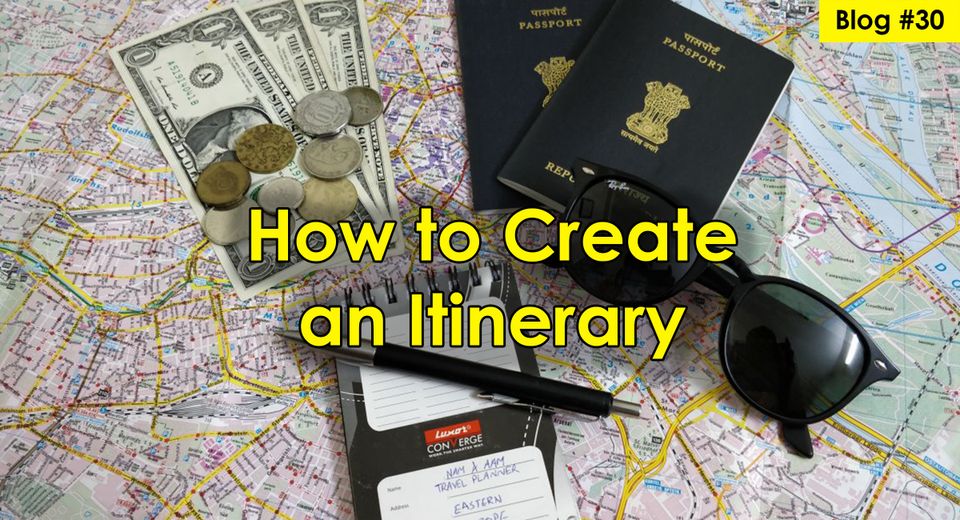 How to Create an Itinerary