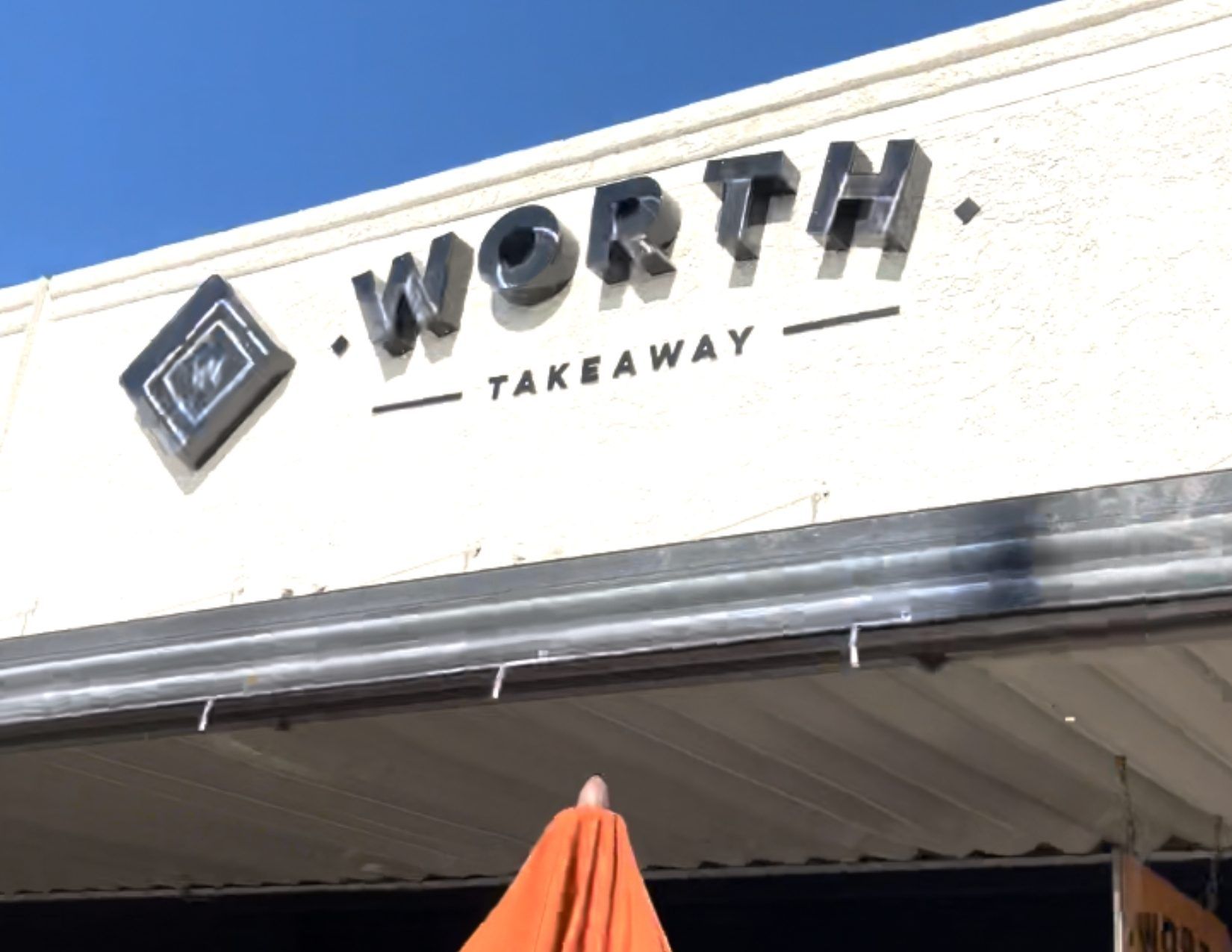 The front of Worth Takeaway restaurant in Mesa, Arizona