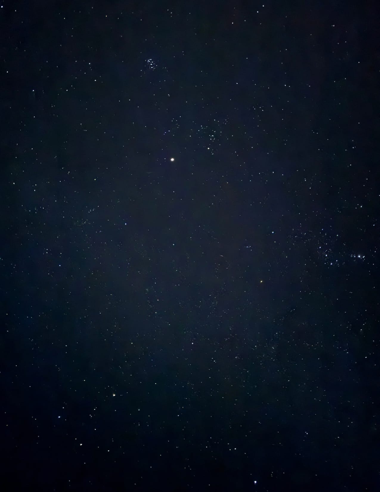 Countless stars shining brightly in the night sky after seeing sunset at Haleakala in Maui, Hawaii