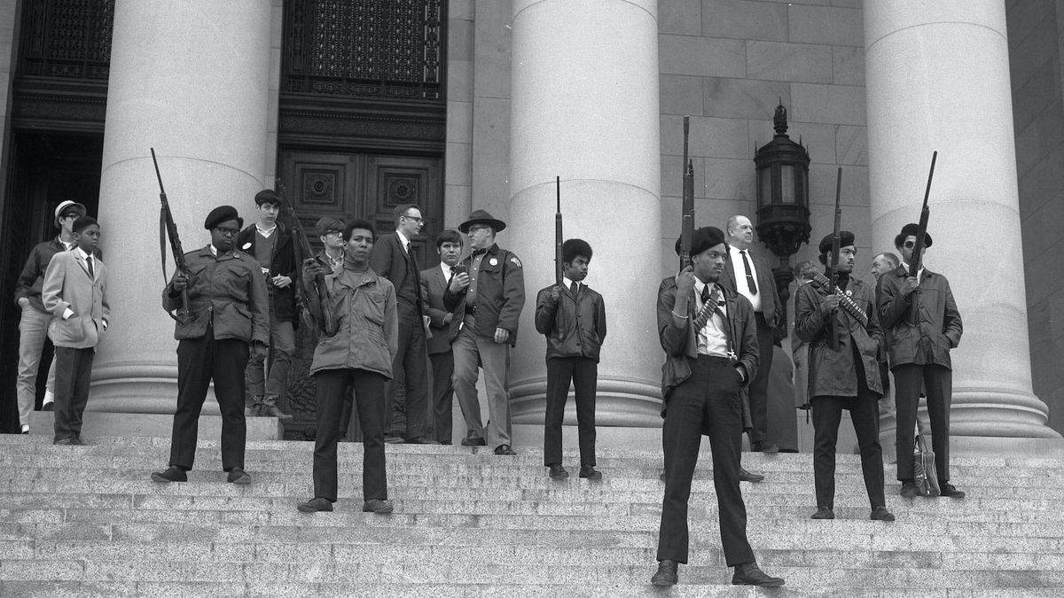 Black Panthers at the State Capitol, 1967