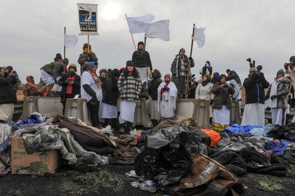 Standing Rock Backwater Bridge, 2016