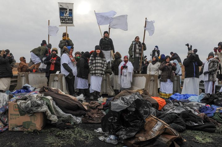 Standing Rock Backwater Bridge, 2016