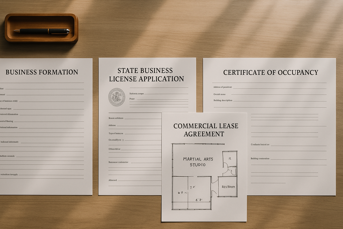 Registering Your Martial Arts Business: Licenses & Permits