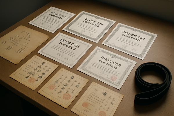 Instructor Certification & Lineage in US Martial Arts