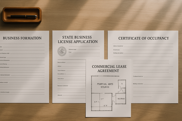 Registering Your Martial Arts Business: Licenses & Permits