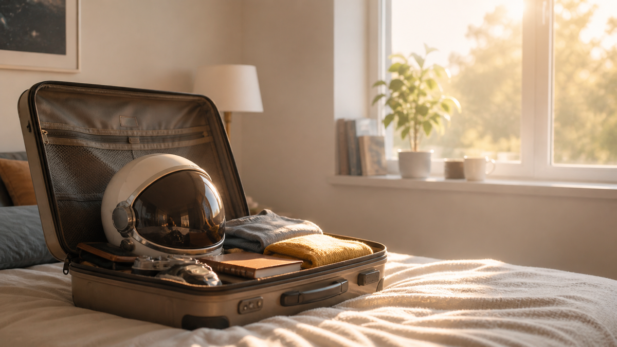 Meine Reise zum Space Coach #2 - Ich packe meinen Koffer…
