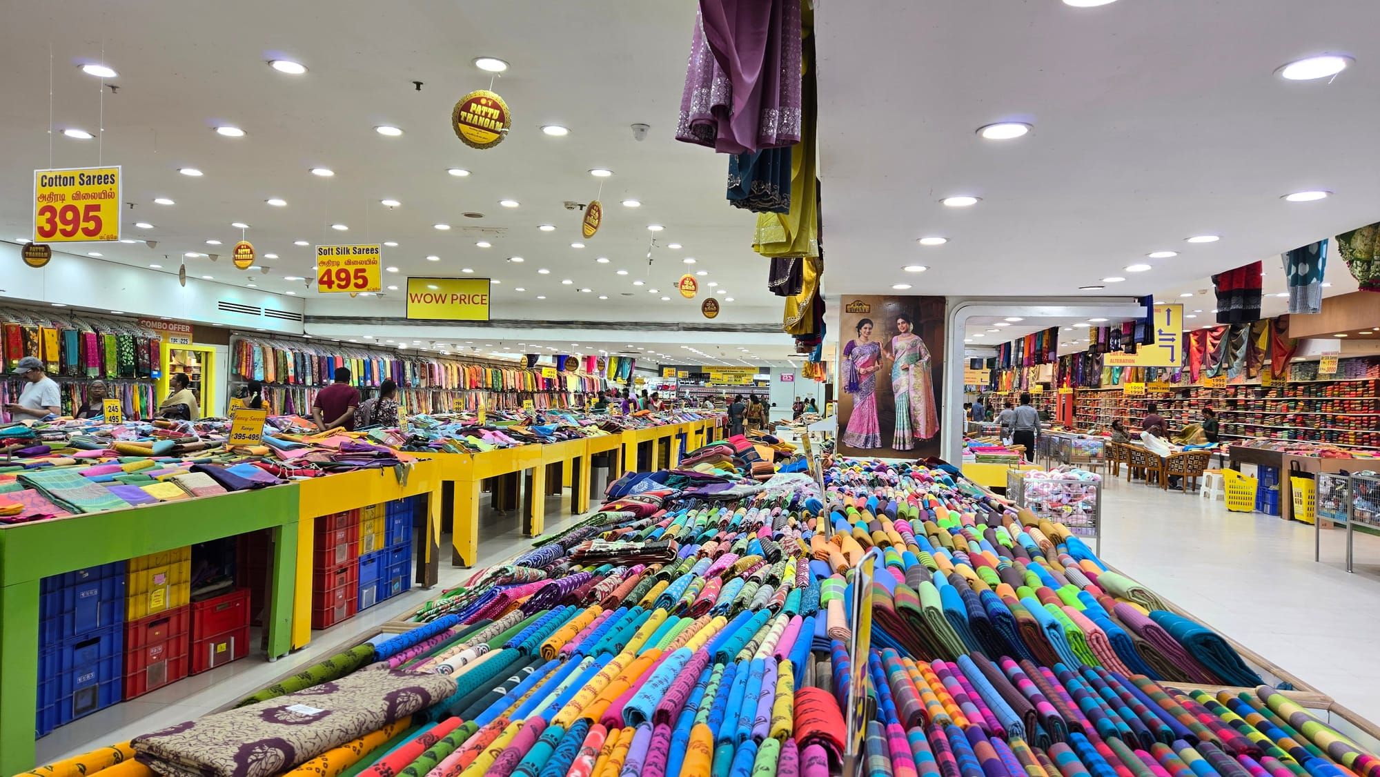 Sarees galore