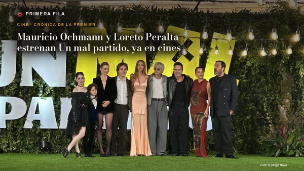 Mauricio Ochmann y Loreto Peralta estrenan Un mal partido, ya en cines