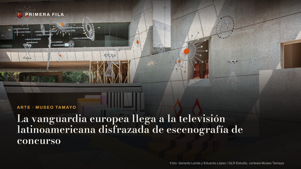 La vanguardia europea llega a la televisión latinoamericana disfrazada de escenografía de concurso