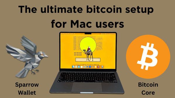 The best bitcoin setup for Mac users