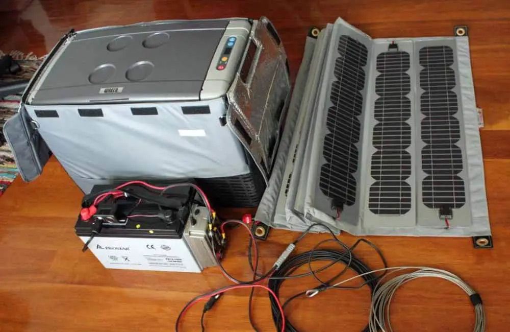 Ways to power your 12v fridge.