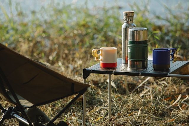 Lightweight, portable camping furniture.