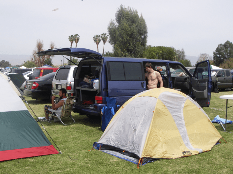 Coachella tips and tricks for car camping.