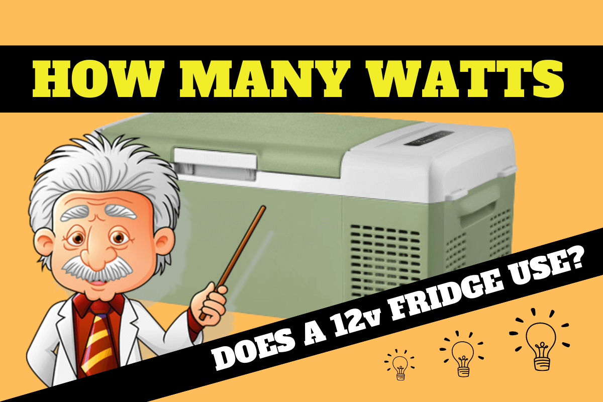 [Explained] How Many Watts Does a 12v Refrigerator Use?