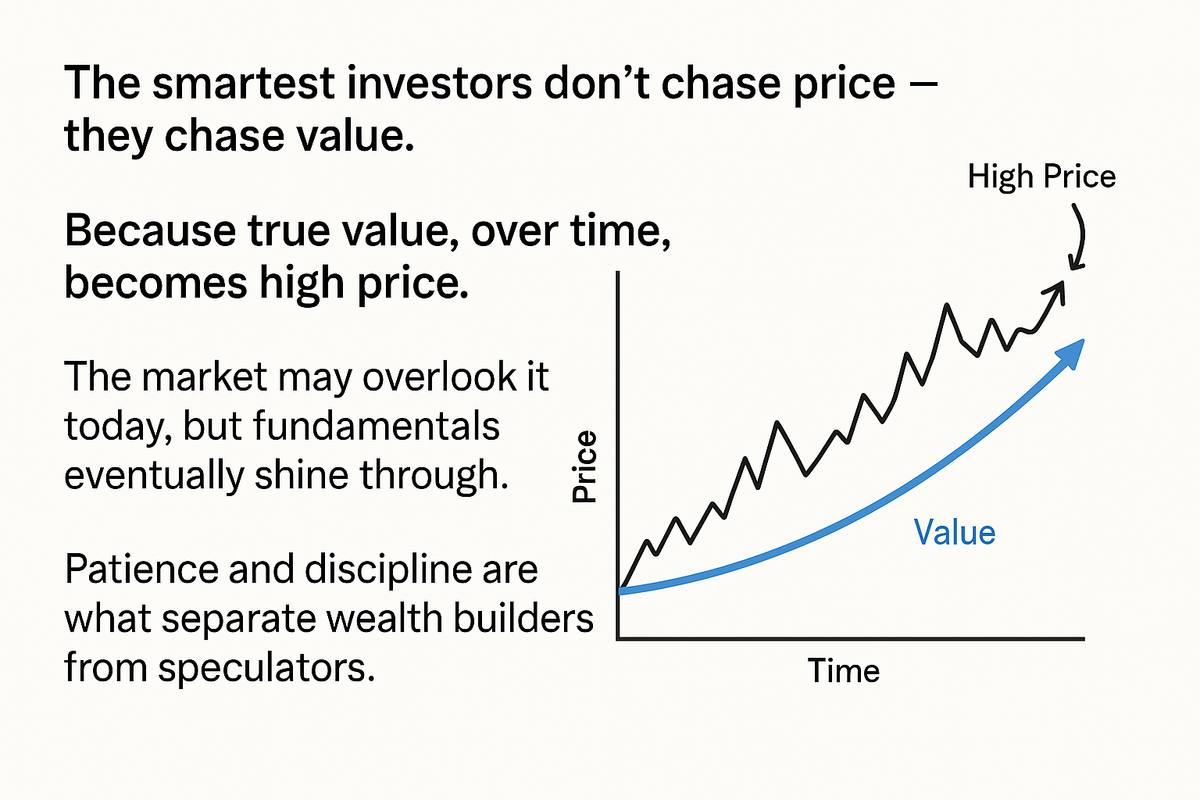 Chasing Value, Not Price: The Smart Investor’s Mindset